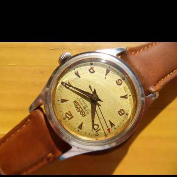 Collectable Vintage 1950's Roamer Inca bloc 17 Jewels Swiss Mechanical Watch - Picture 2 of 8